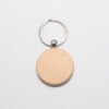 Houten sleutelhanger rond te graveren